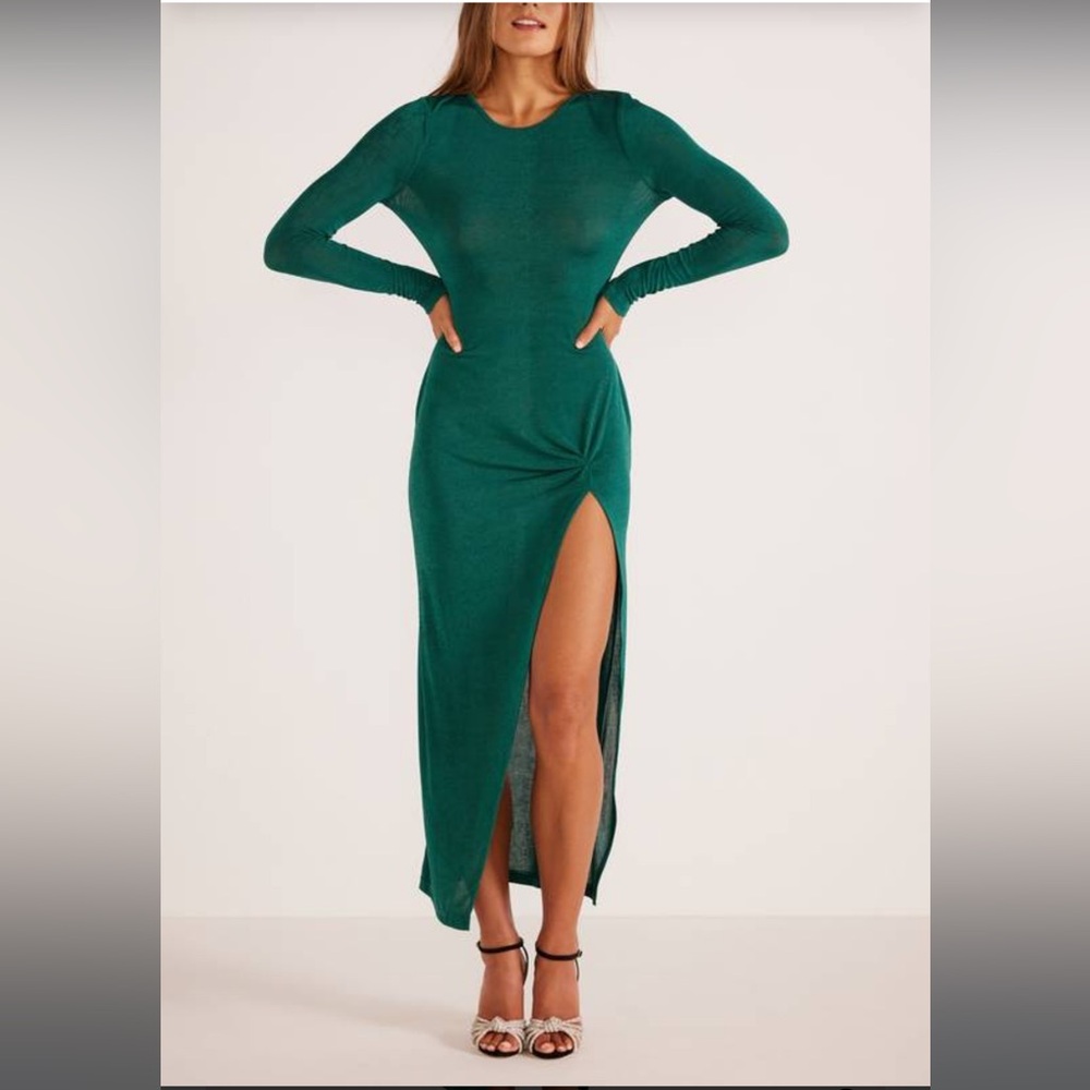 MINKPINK Emerald Long Sleeve Dress